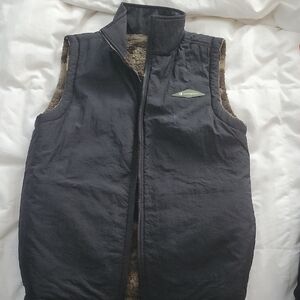 Champion Black Fleece-Lined Vest